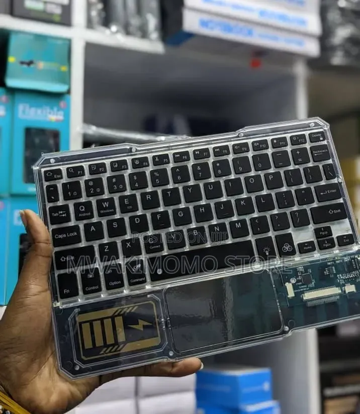 Transparent Gaming Bluetooth Keyboard