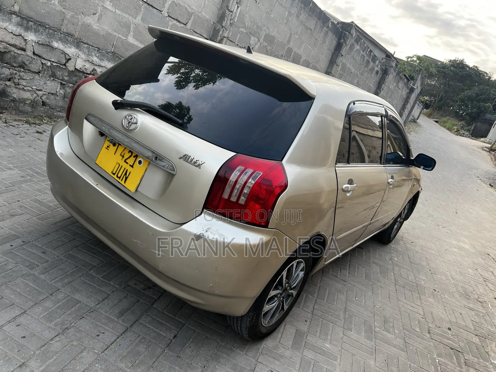 Toyota Allex 2005 Silver