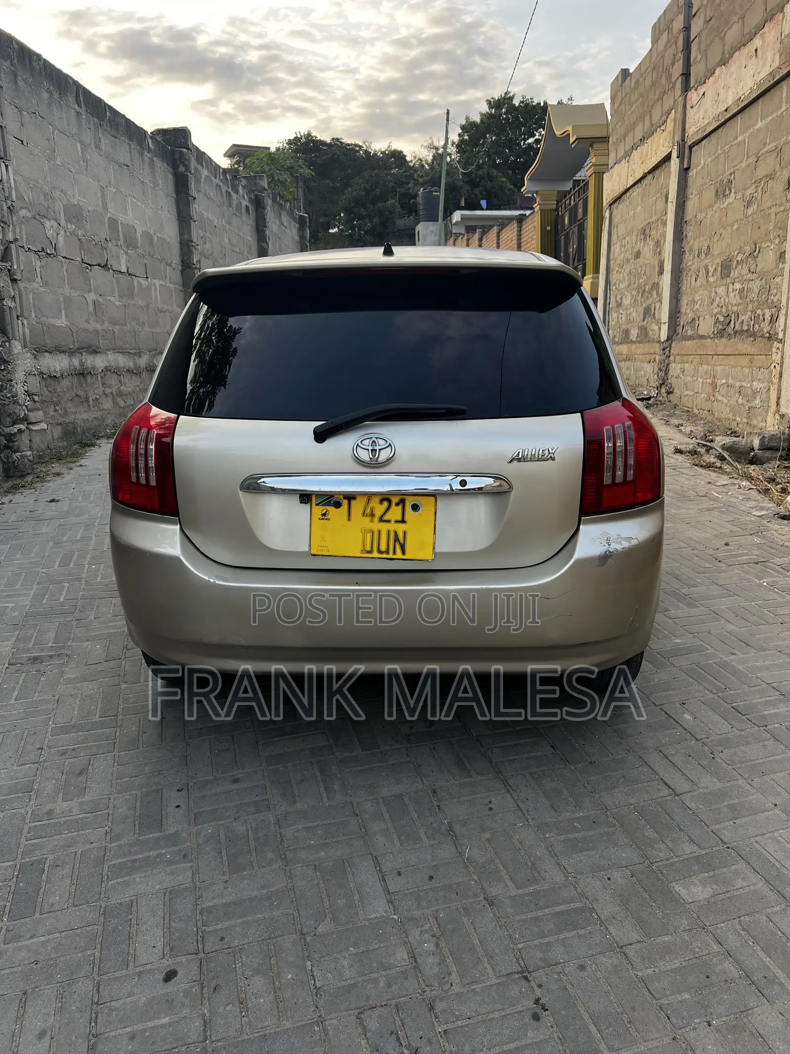 Toyota Allex 2005 Silver