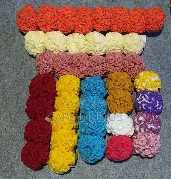 Crotchet Scrunchies