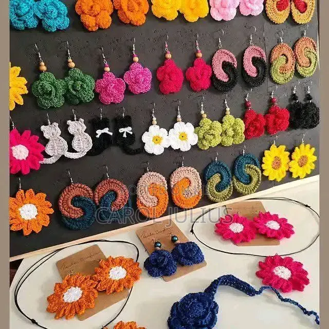 Crotchet Scrunchies