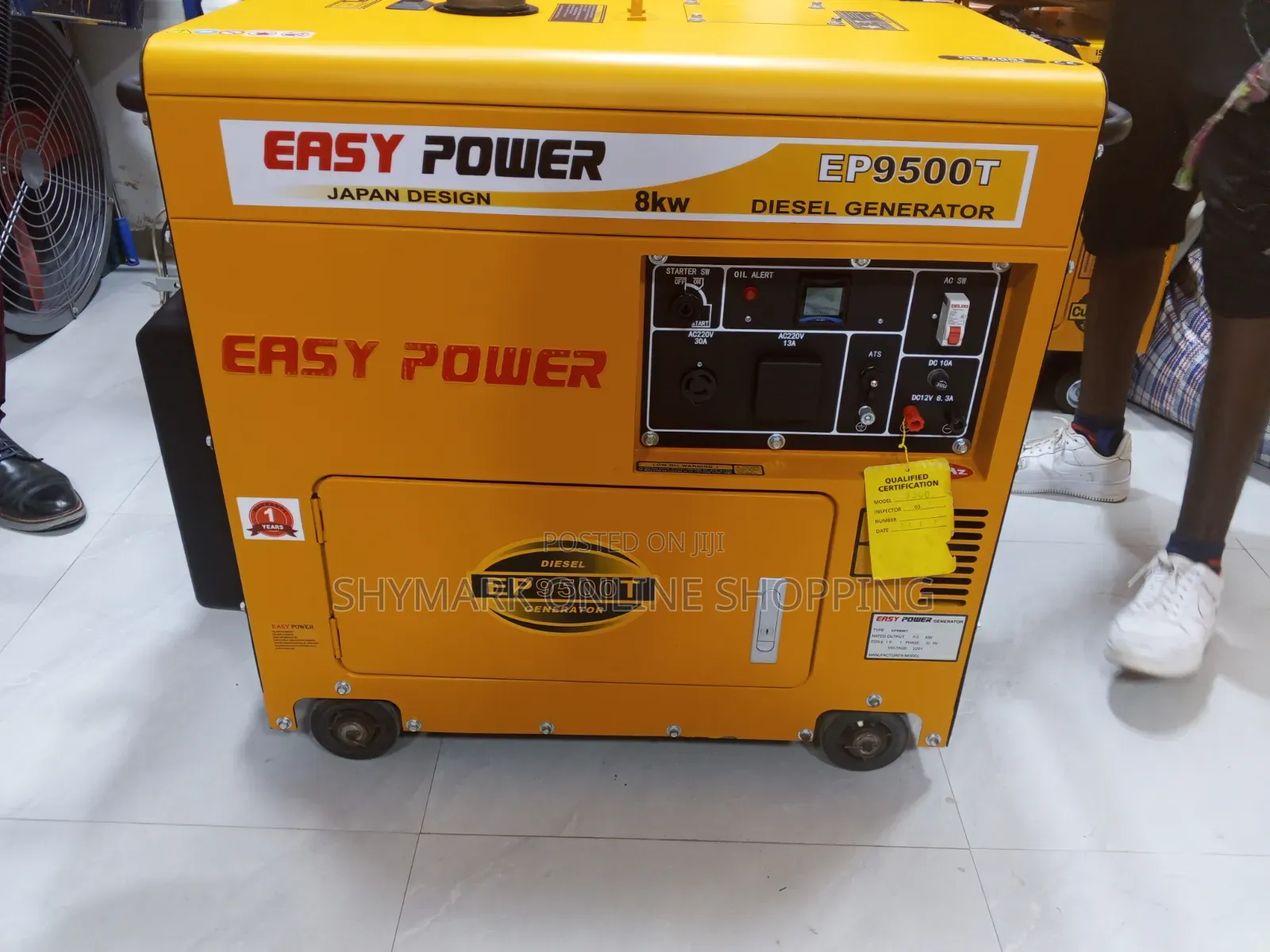 Easy Power EP9500T 8kW Diesel Generator