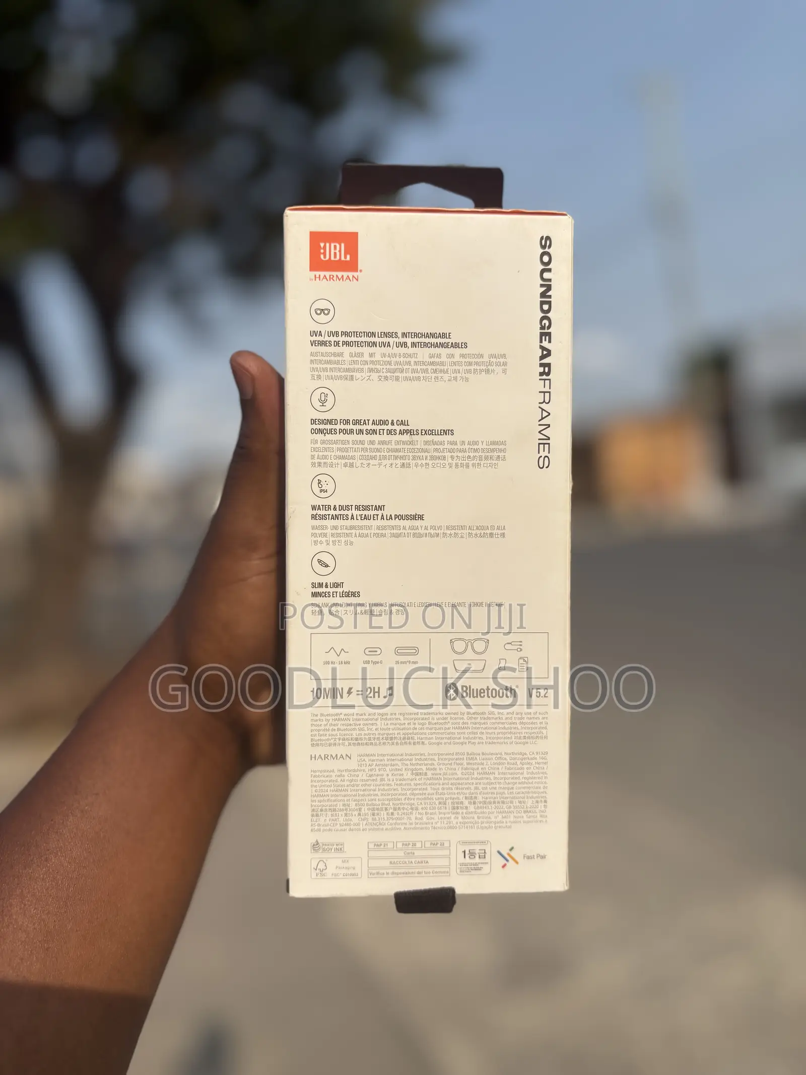 JBL Soundgear Frames Smart Glass