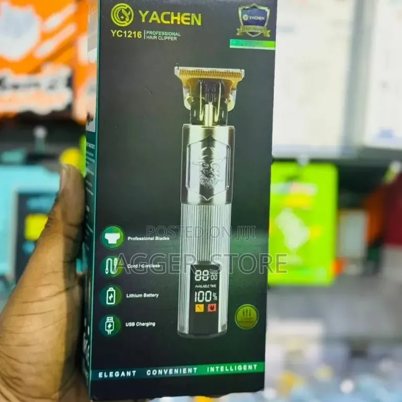 Yachen YC1216 Professional Cordless Hair Clipper and Trimmer
