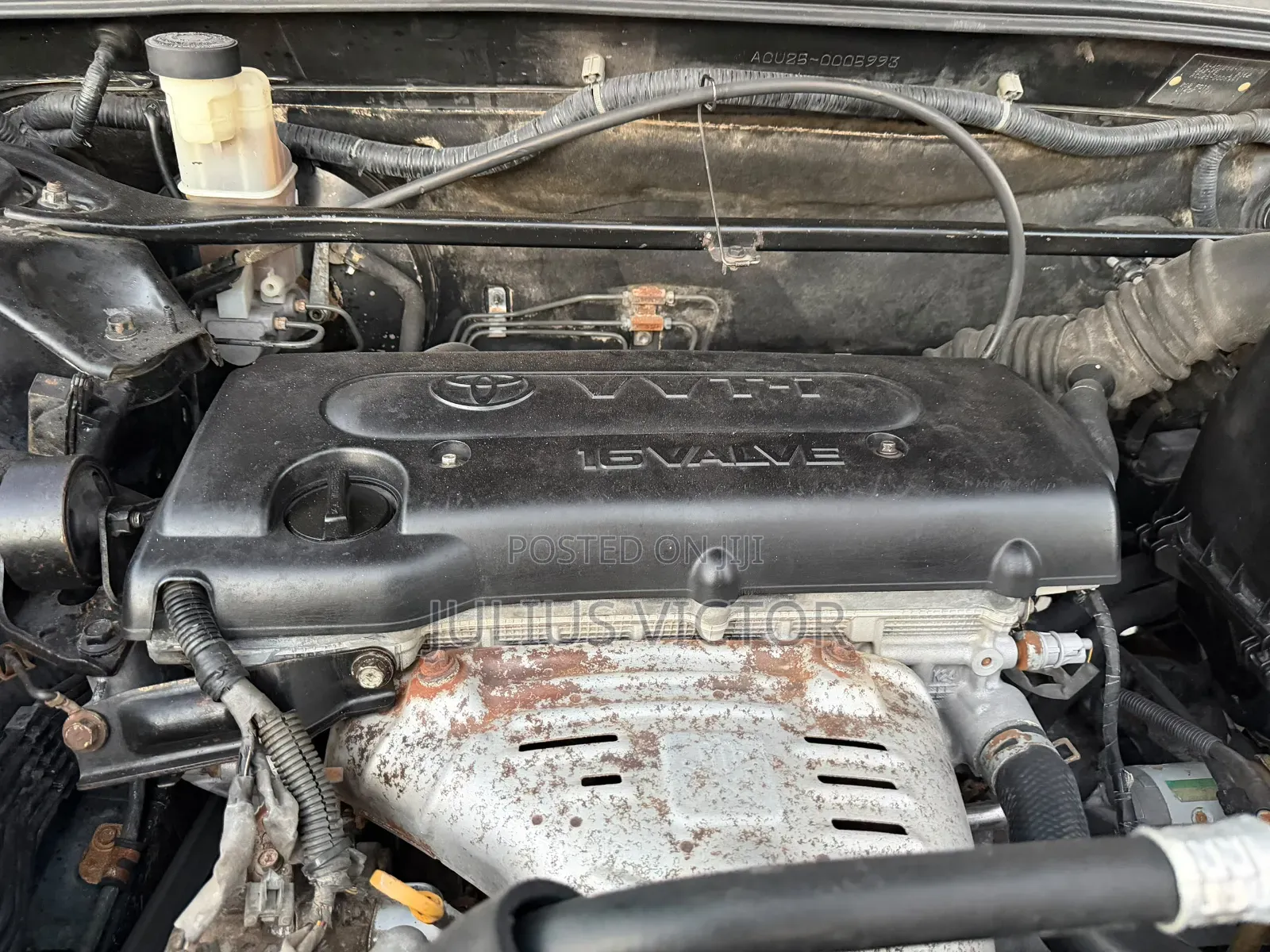 Toyota Kluger 2004 Black