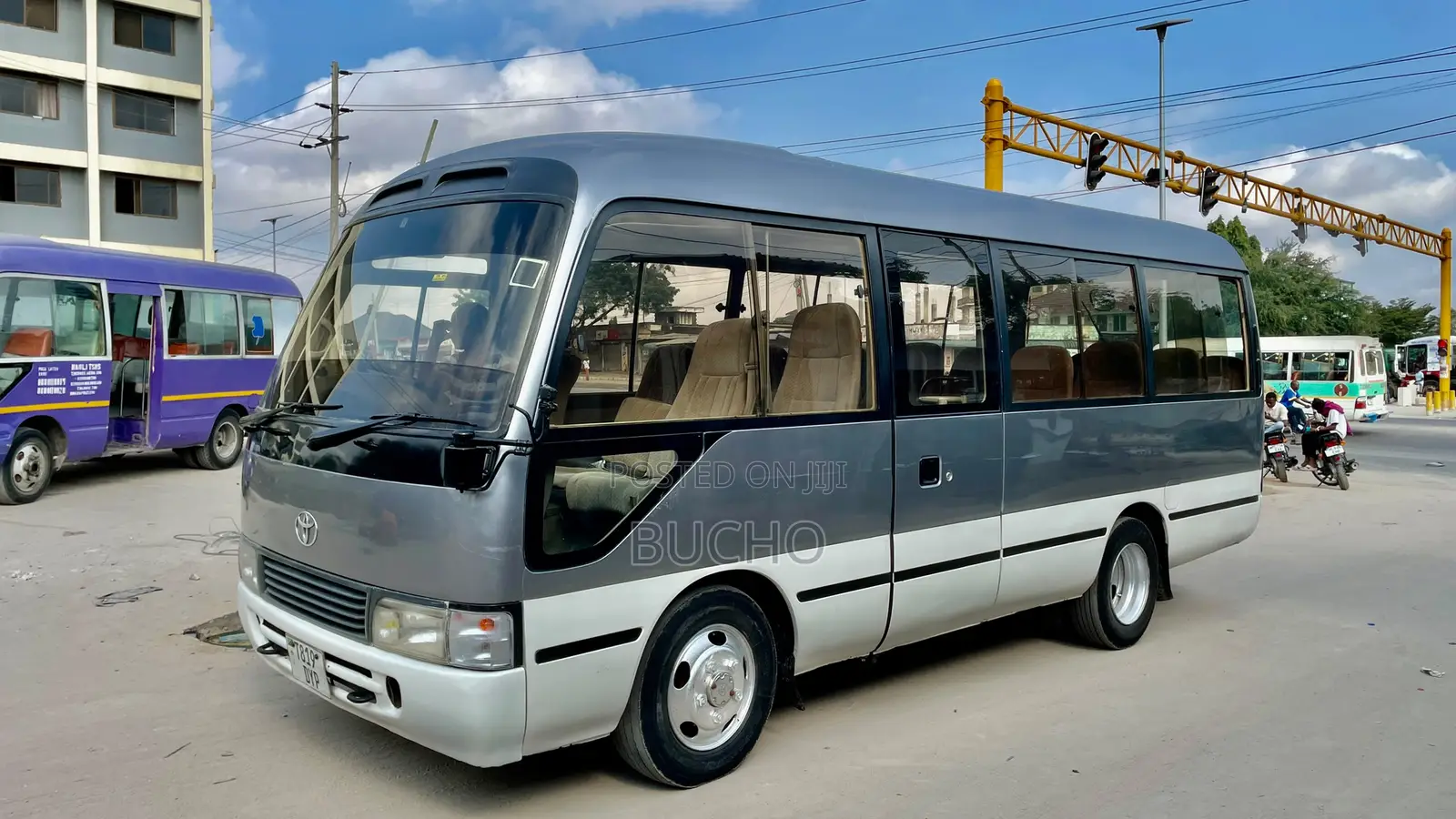 Toyota Coaster 1995 Grey