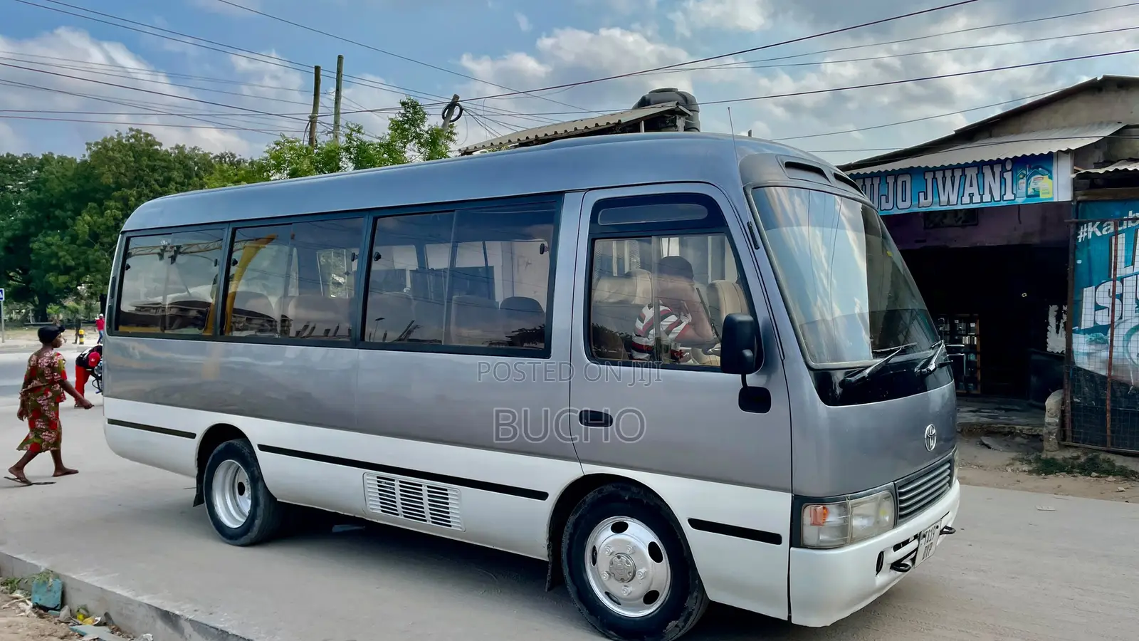 Toyota Coaster 1995 Grey
