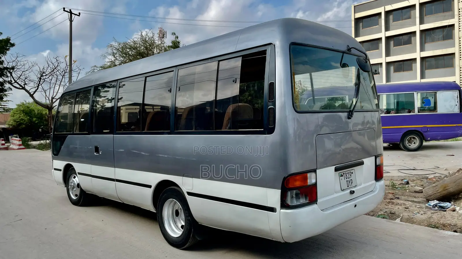 Toyota Coaster 1995 Grey