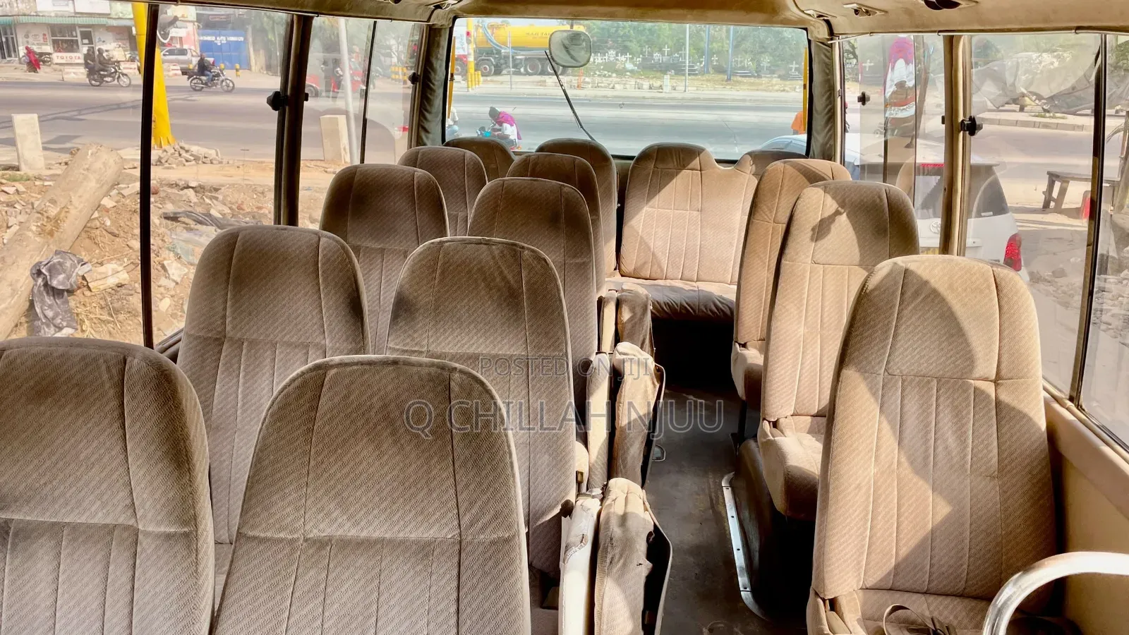 Toyota Coaster 1995 Grey