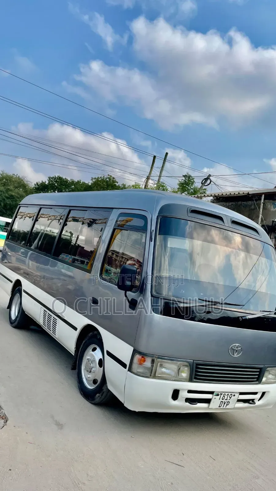 Toyota Coaster 1995 Grey
