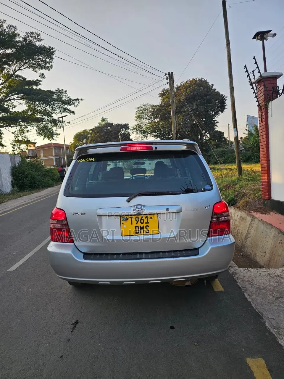 Toyota Kluger 2005 Silver