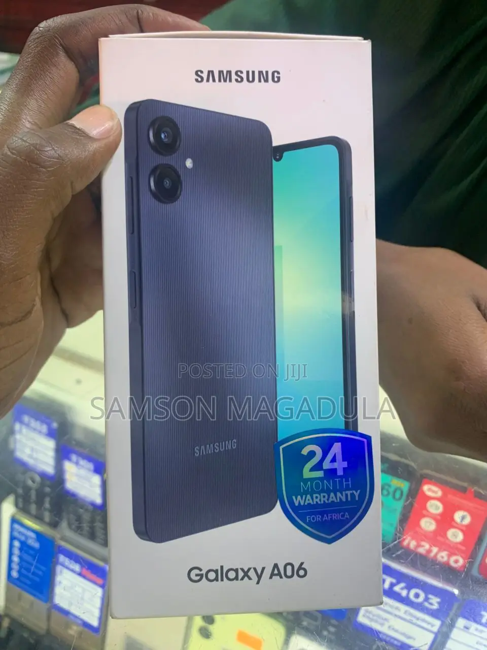 New Samsung Galaxy A06 128 GB Black