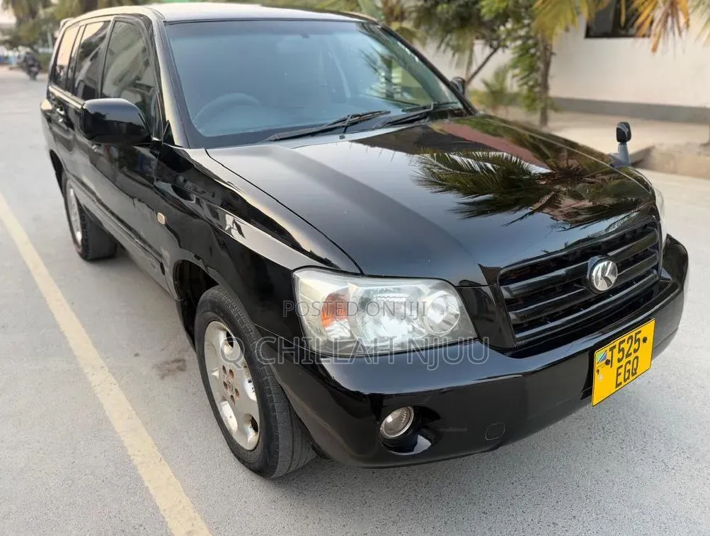 Toyota Kluger 2004 Black