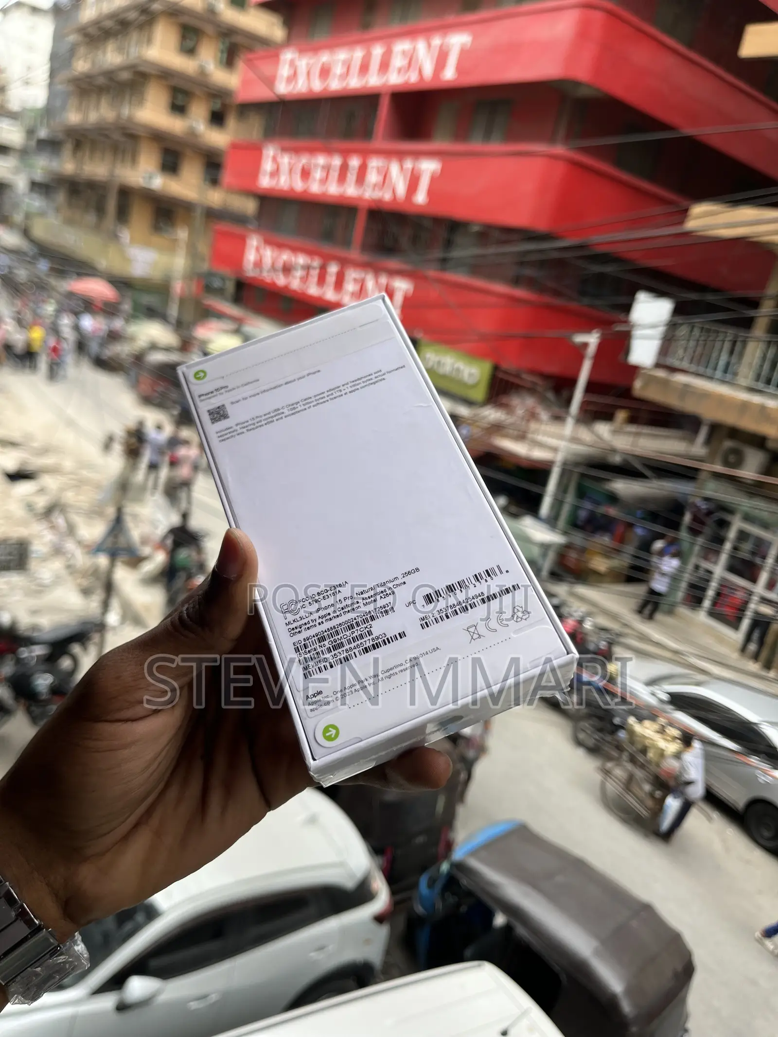 New Apple iPhone 15 Pro 256 GB Black