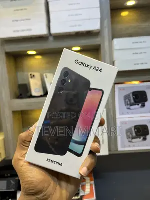 New Samsung Galaxy A24 128 GB Black