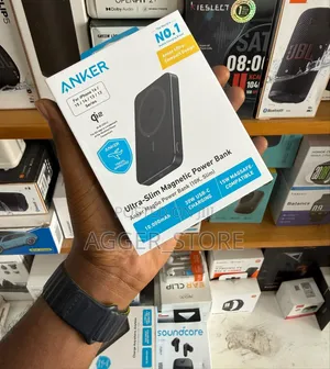 Anker MagGo Wireless Power Bank (100000mAh, Slim)