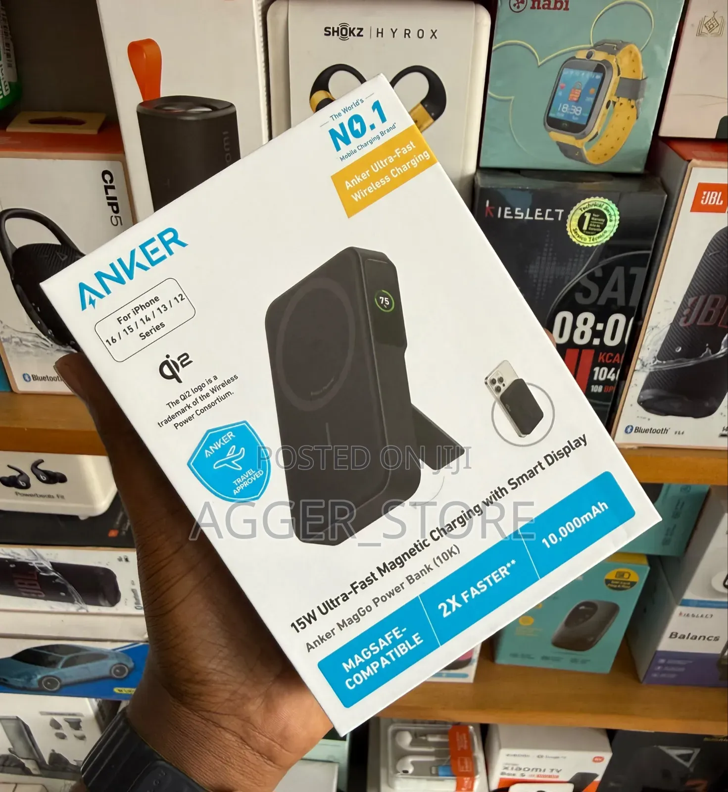 Anker MagGo Power Bank () Qi2 Certified 15W