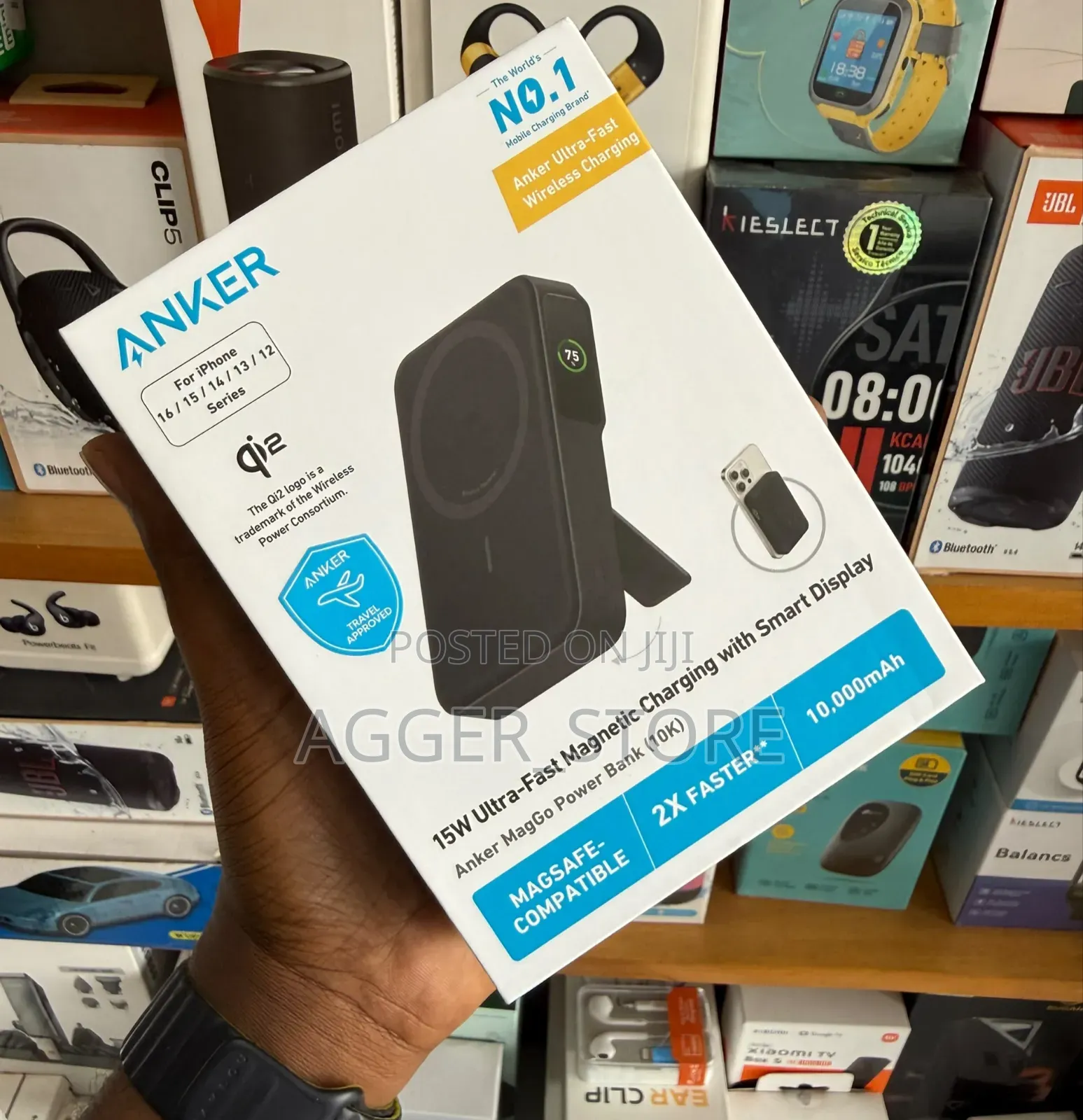 Anker MagGo Power Bank () Qi2 Certified 15W