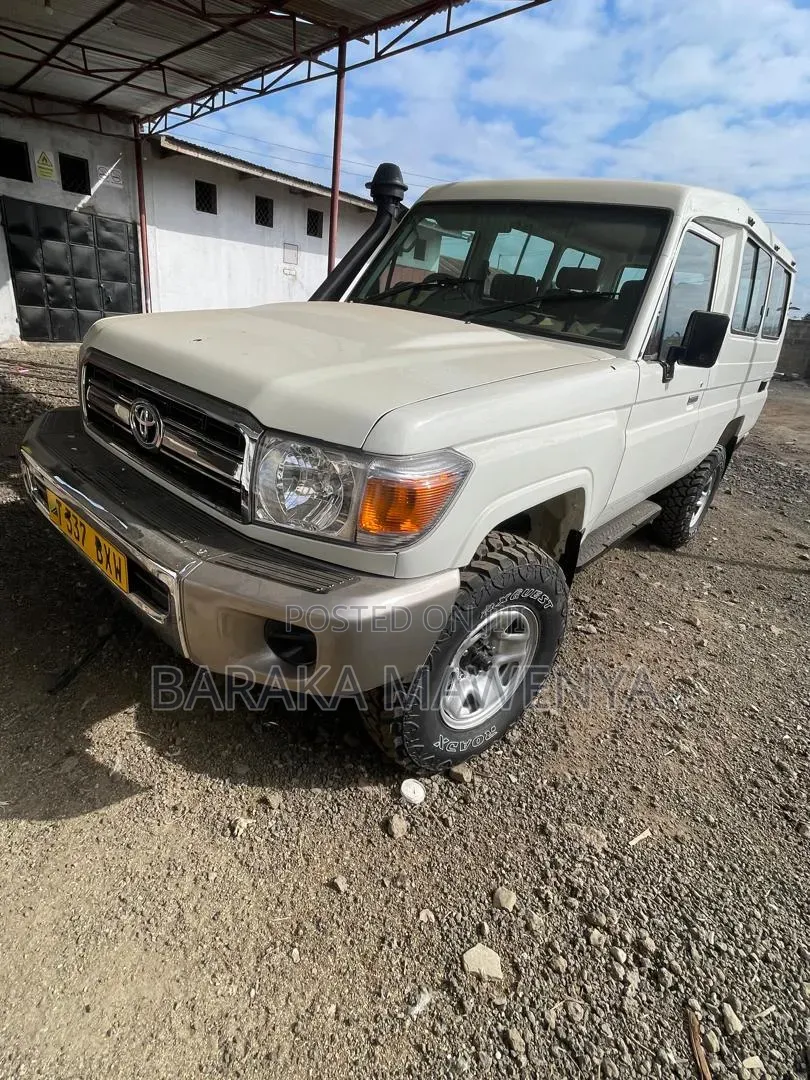 Toyota Land Cruiser 2001 White