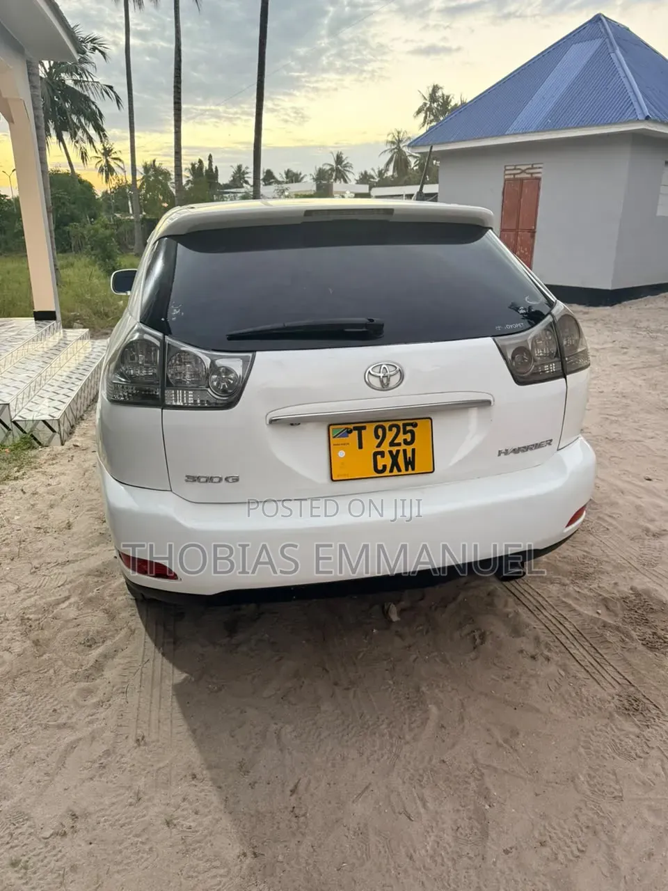 Toyota Harrier 2005 White