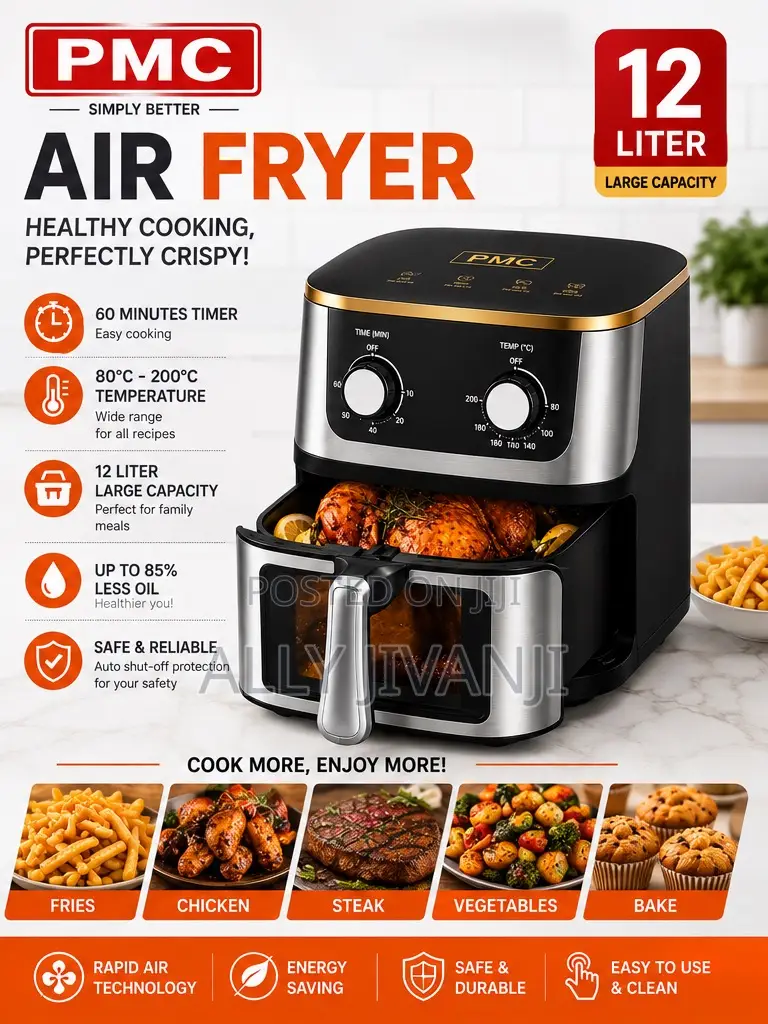PMC Air Fryer 12l Manual