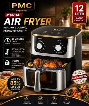 PMC Air Fryer 12l Manual