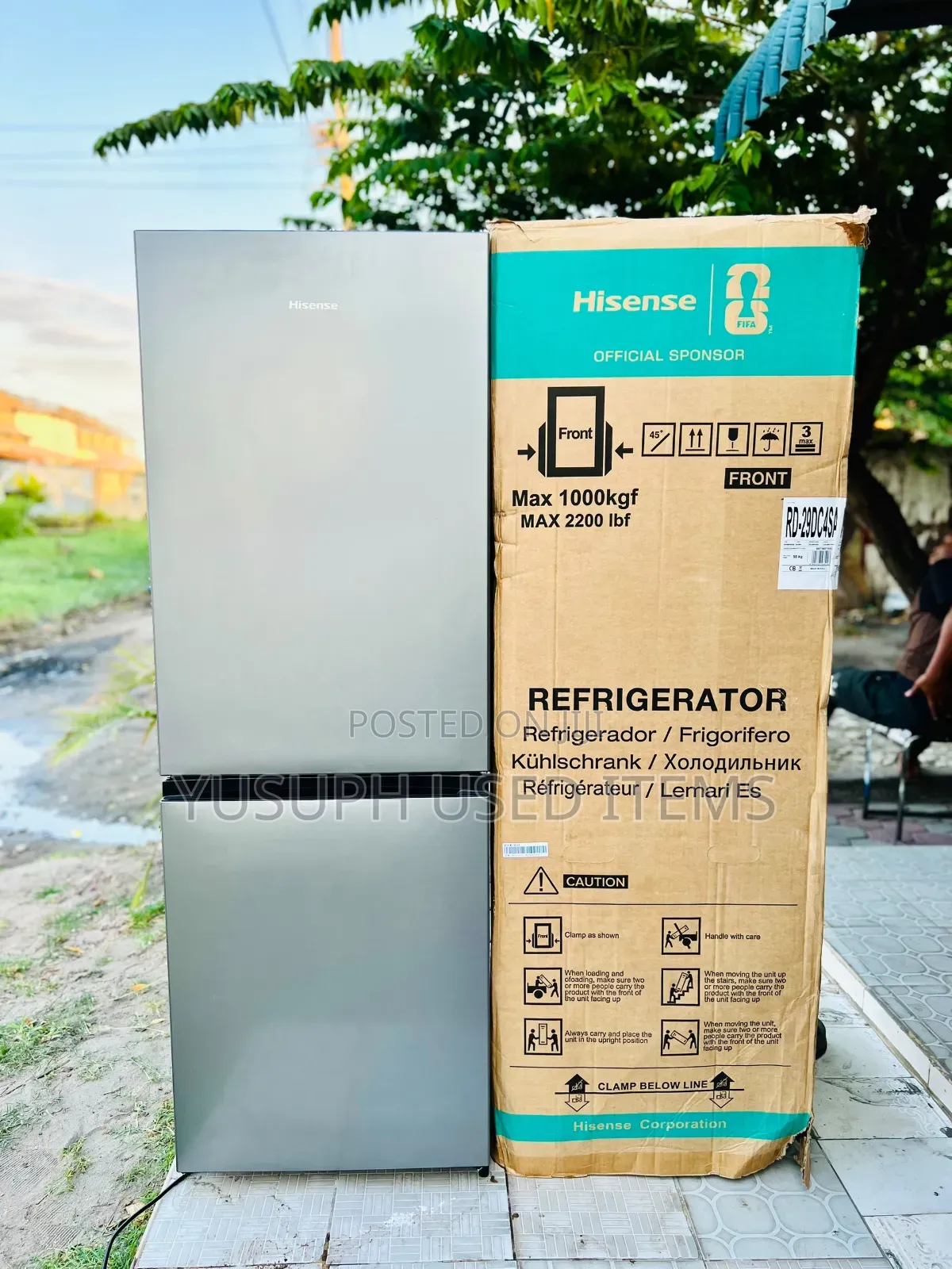 Hisense Friji No Water Dipensa