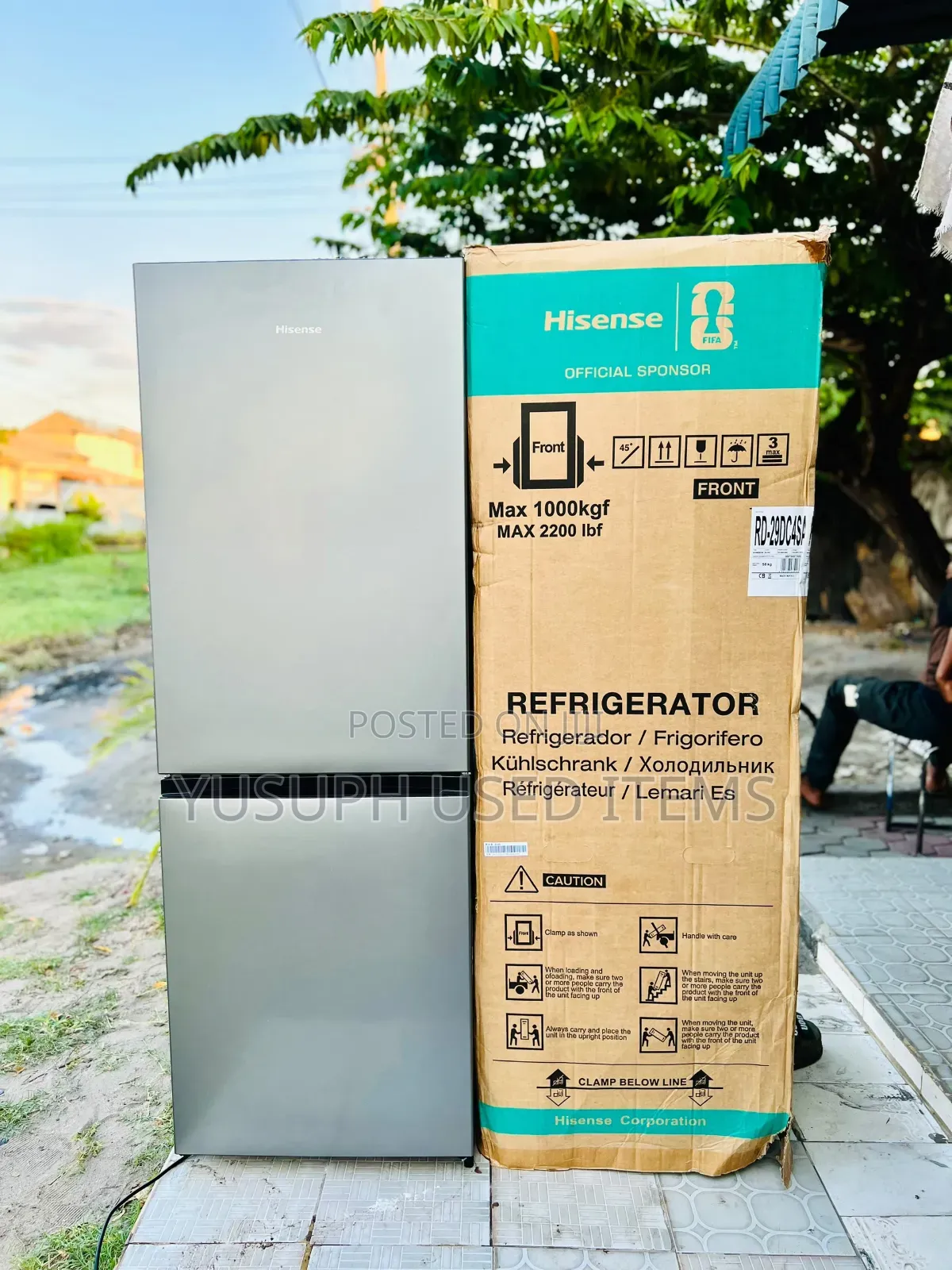 Hisense Friji No Water Dipensa