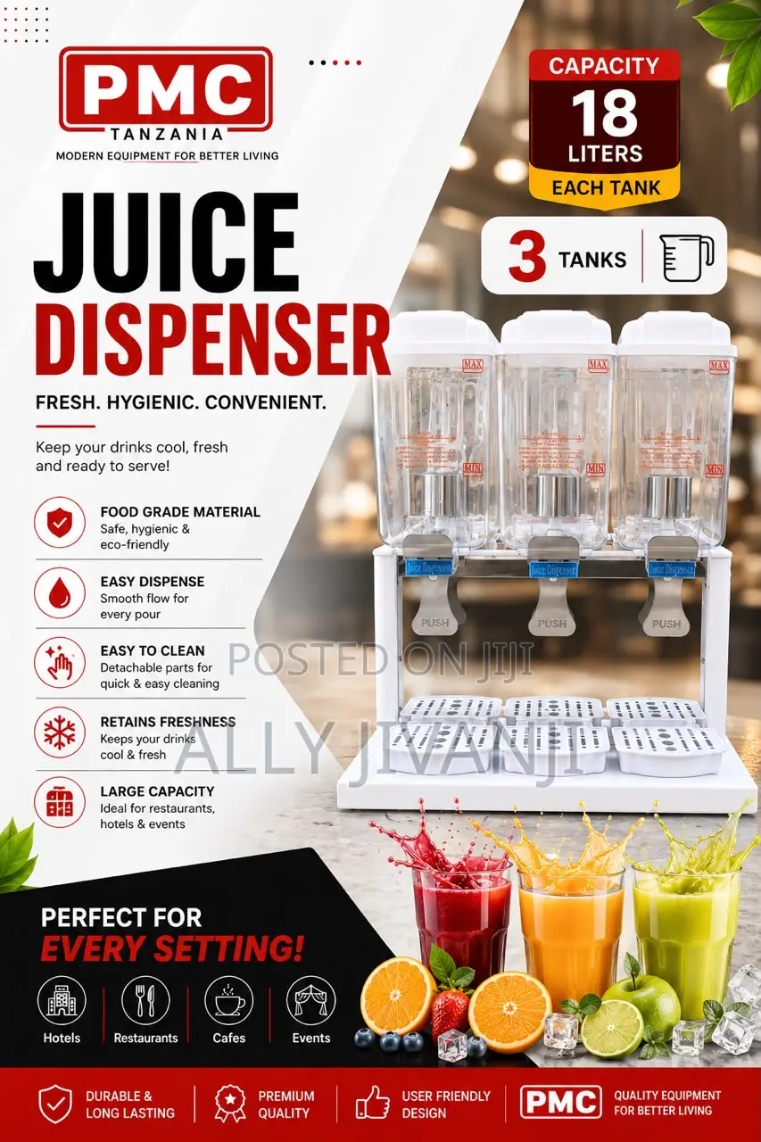 Juice Dispenser 3tank