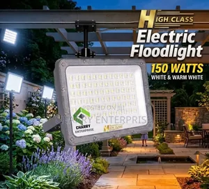 High Class ELECTRIC FloodLIGHTS 150W For Outdoor, Gardens and Yards.