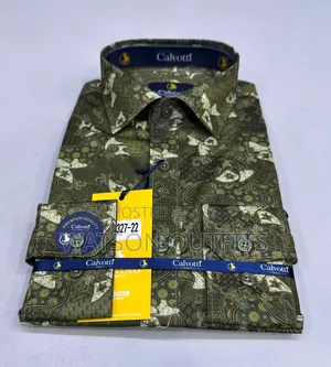 Calvotti Brand 10 Colours Men's New and Original Shirts