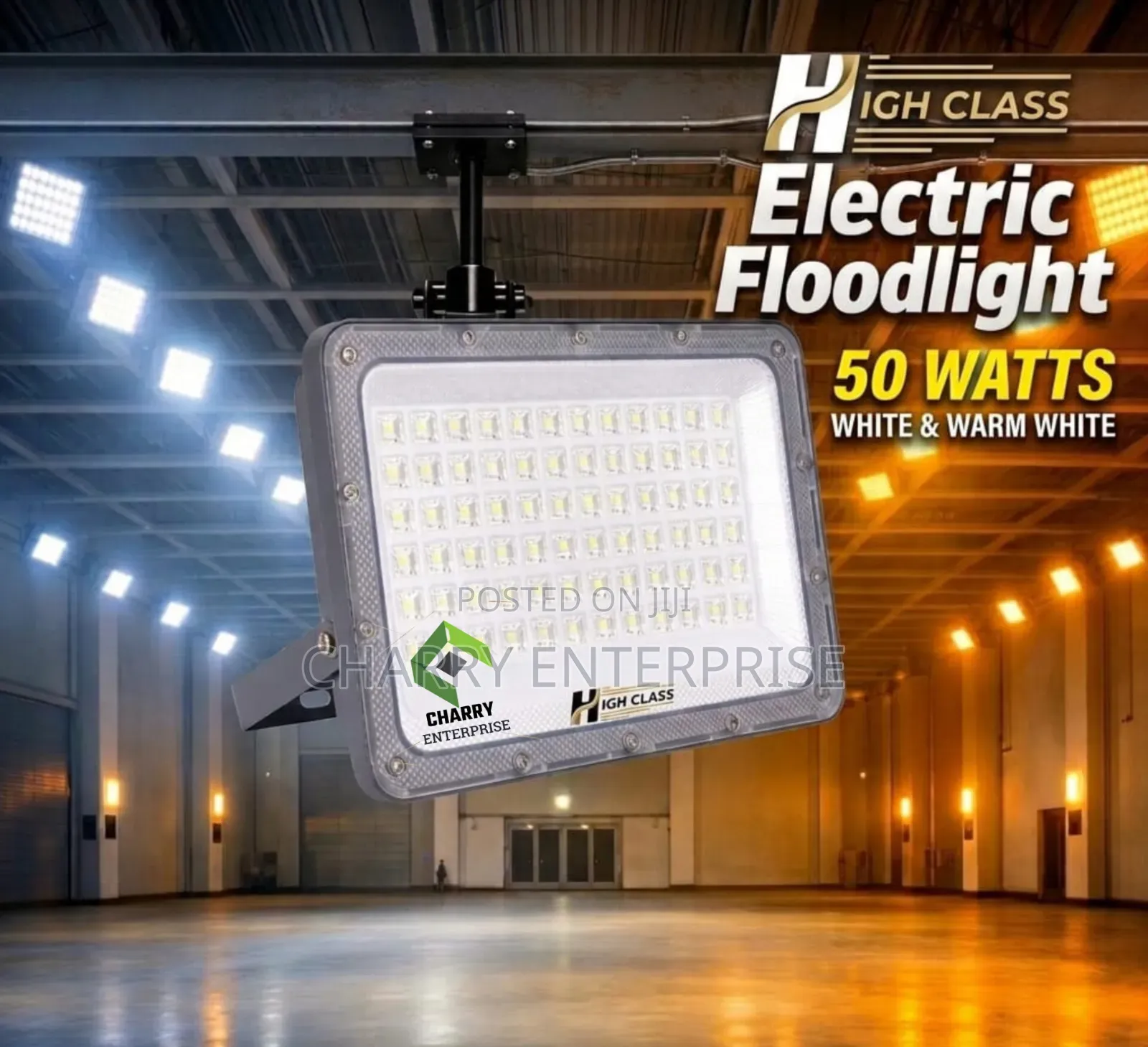 High Class ELECTRIC FloodLight 50W For Indoor and Outdoor Use