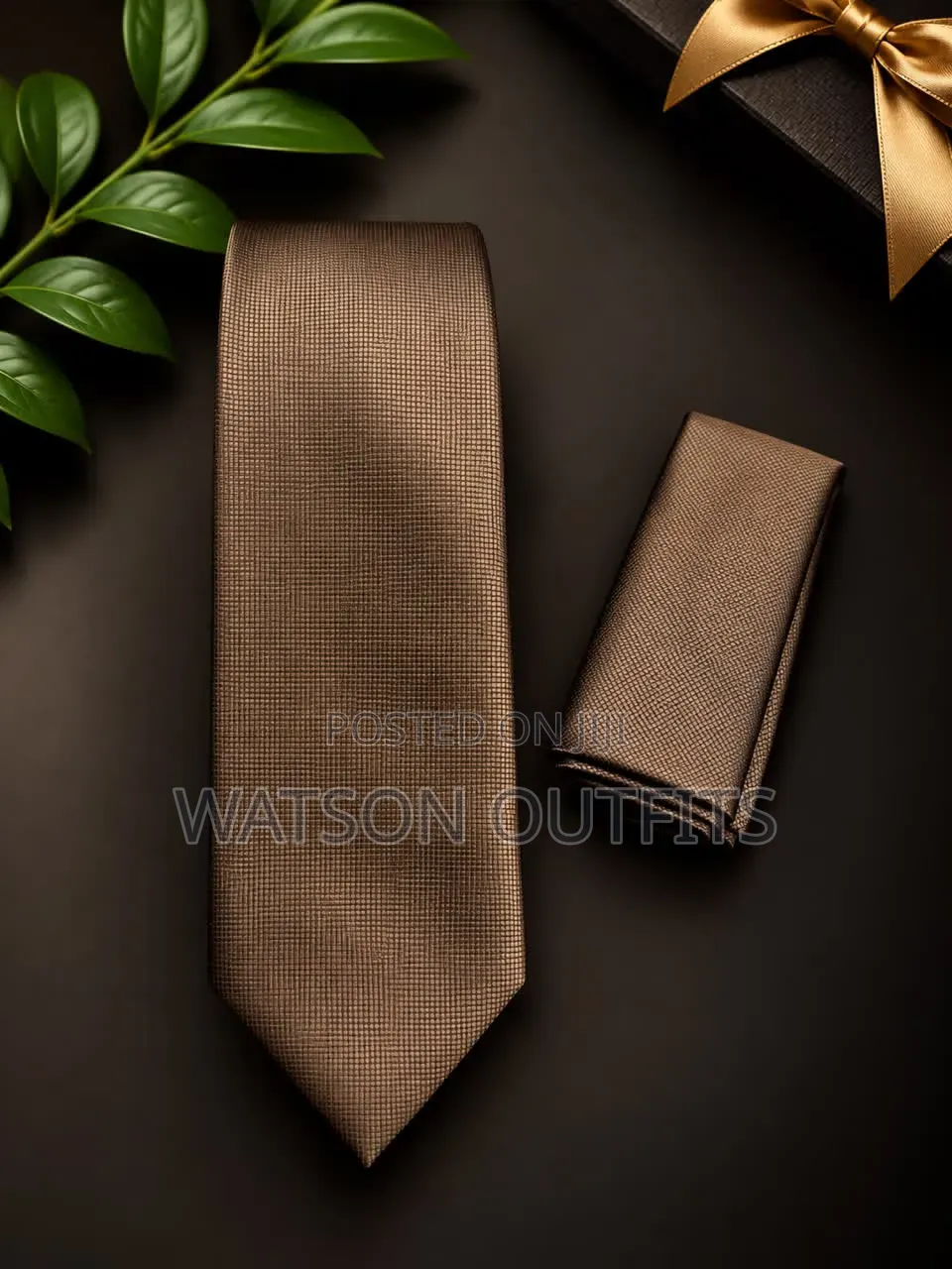 Men's Ties and Pocket Square Sets New and Original Combo