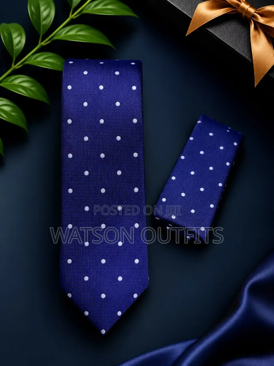 Men's Ties and Pocket Square Sets New and Original Combo