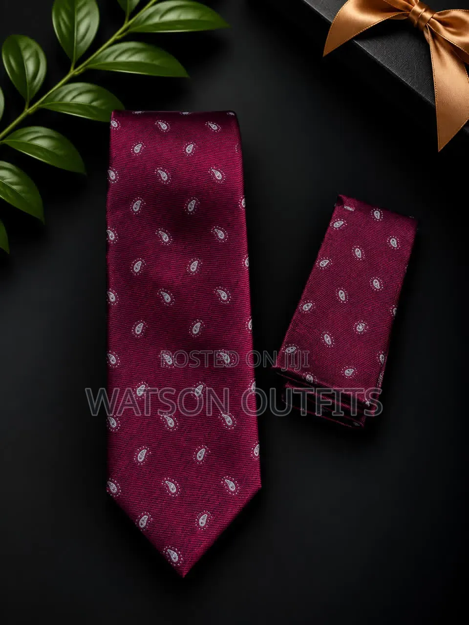 Men's Ties and Pocket Square Sets New and Original Combo