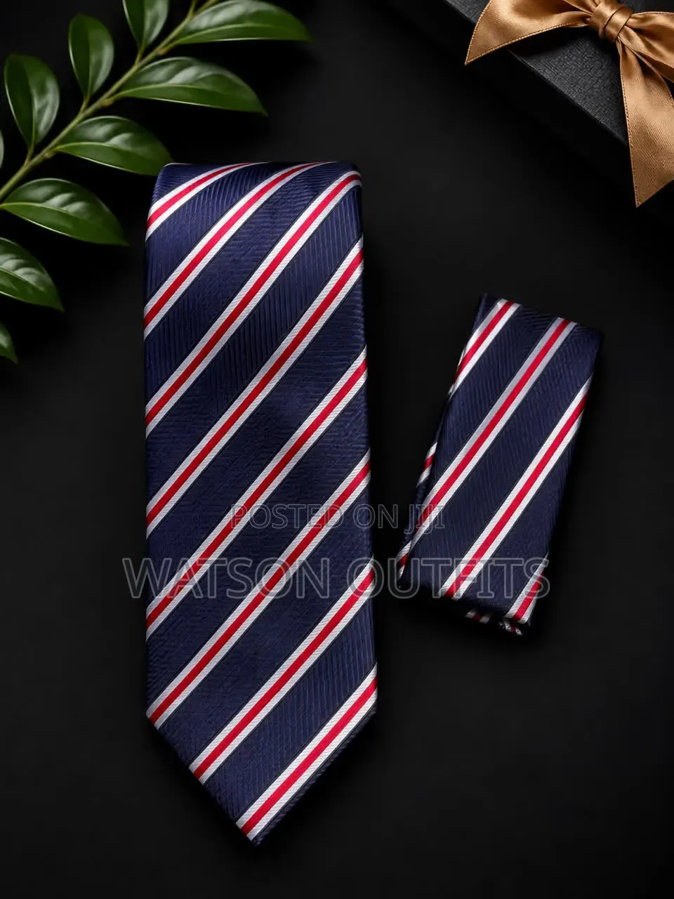 Men's Ties and Pocket Square Sets New and Original Combo
