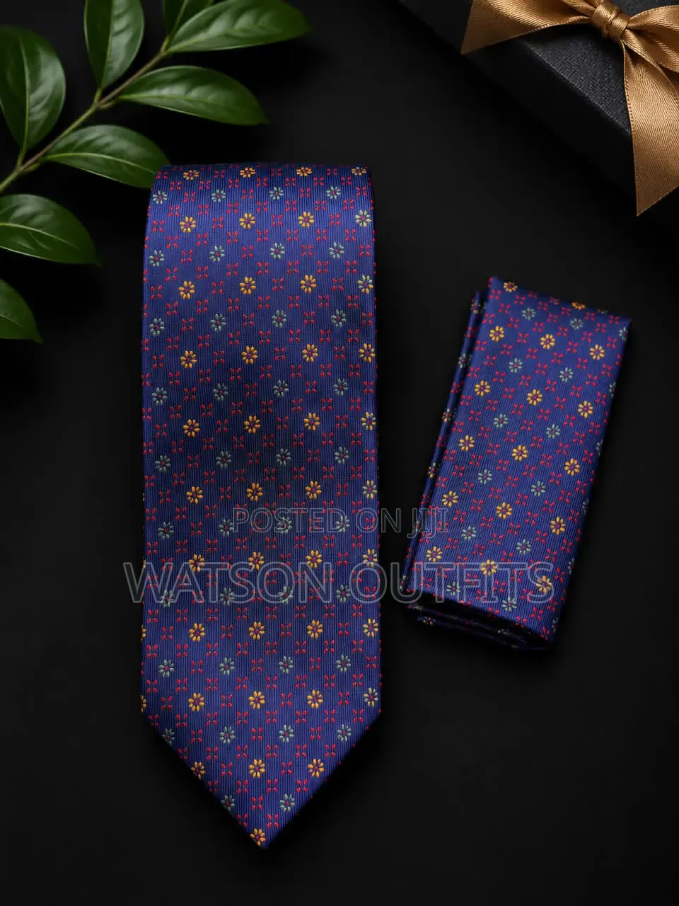 Men's Ties and Pocket Square Sets New and Original Combo
