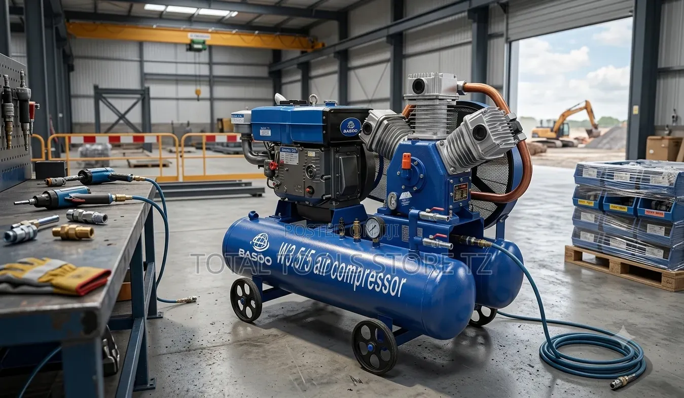 Basoo Mining W3.5/5 Air Compressor 200L Double Tank