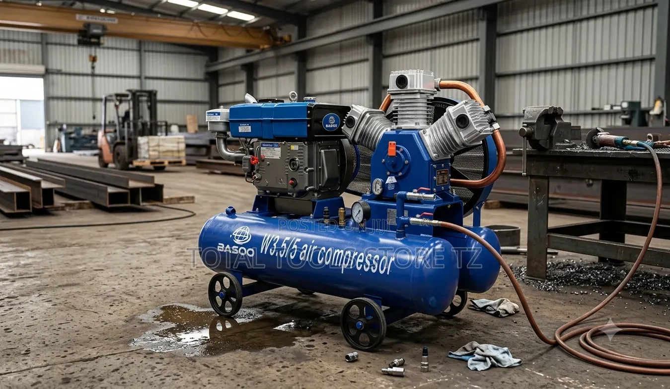 Basoo Mining W3.5/5 Air Compressor 200L Double Tank