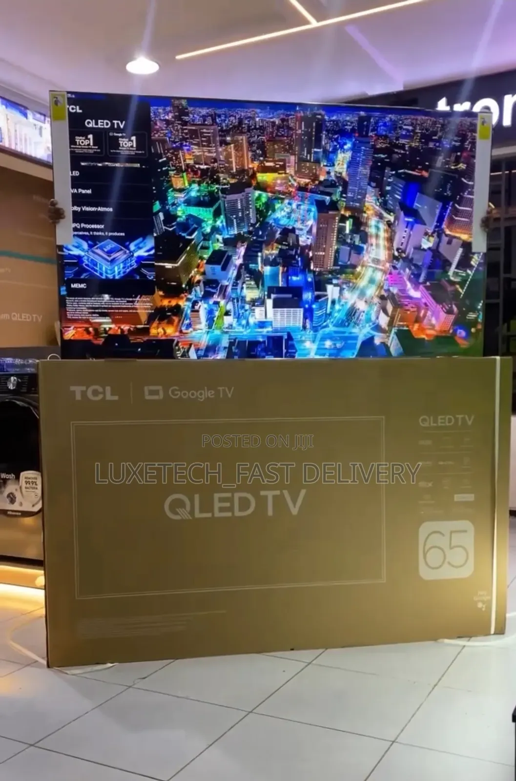 TCL 65 Inches T6D (2026) Smart UHD QLED Google TV