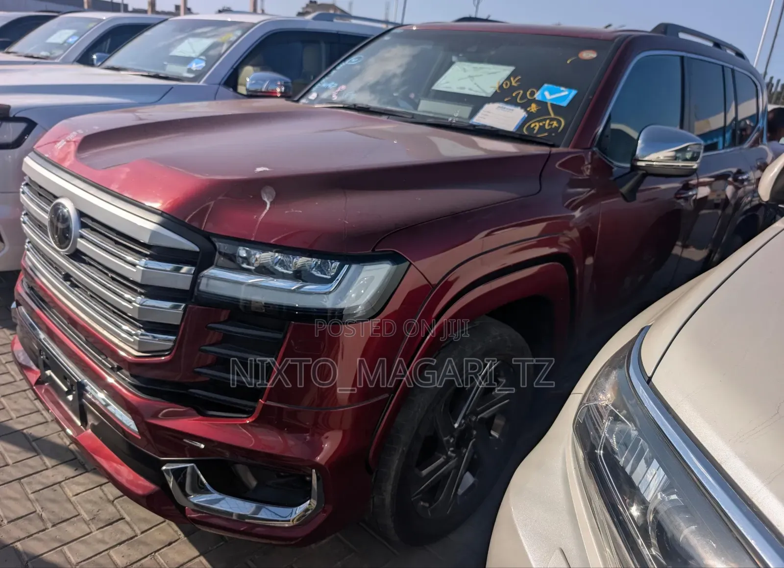Toyota Land Cruiser 2023 Maroon