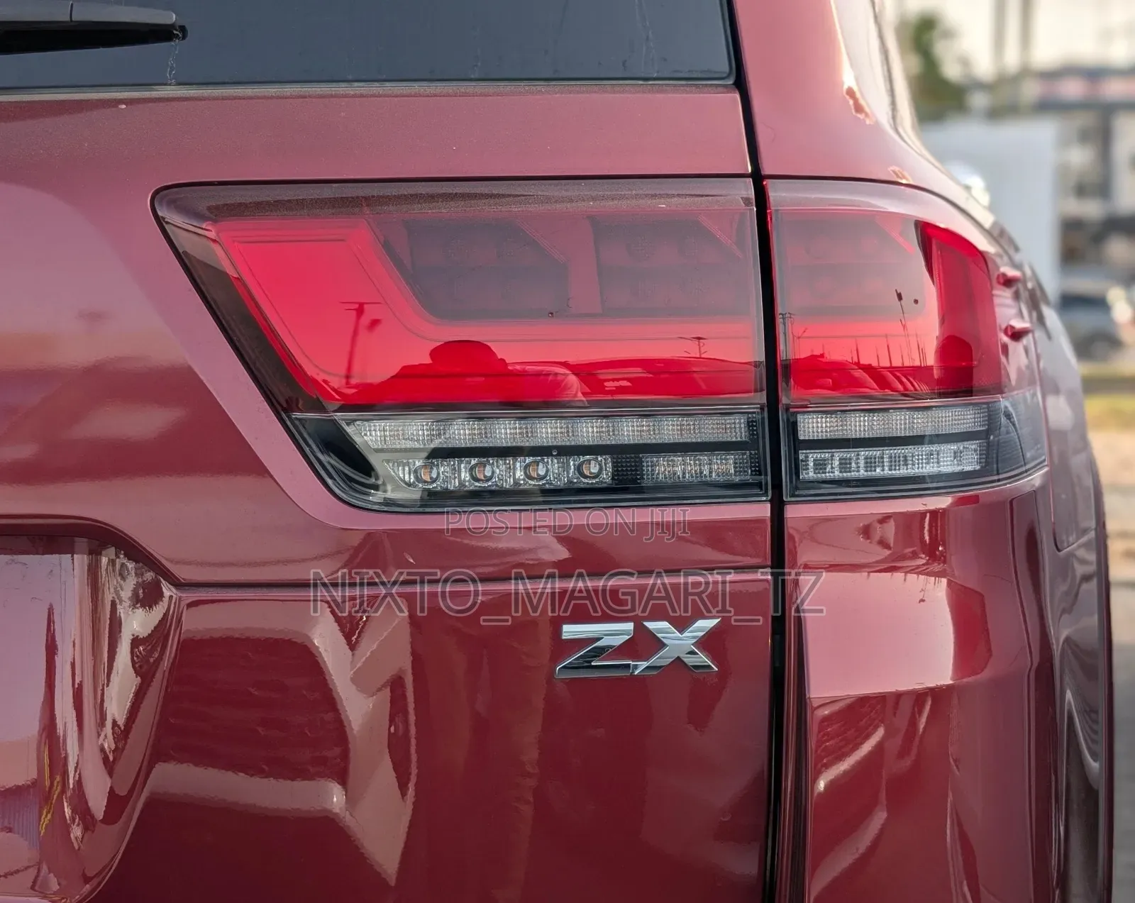 Toyota Land Cruiser 2023 Maroon