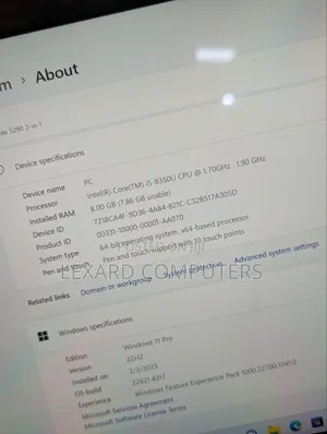 Laptop Dell Latitude 5290 8GB Intel Core i5 SSD 256GB