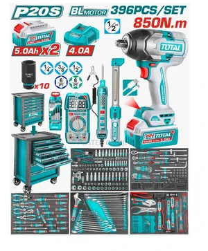 Total Tool Chest Set 396 PCS