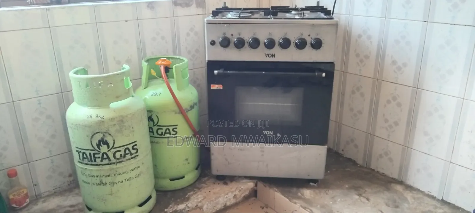 Von Gas and Electricity Cooking Stove