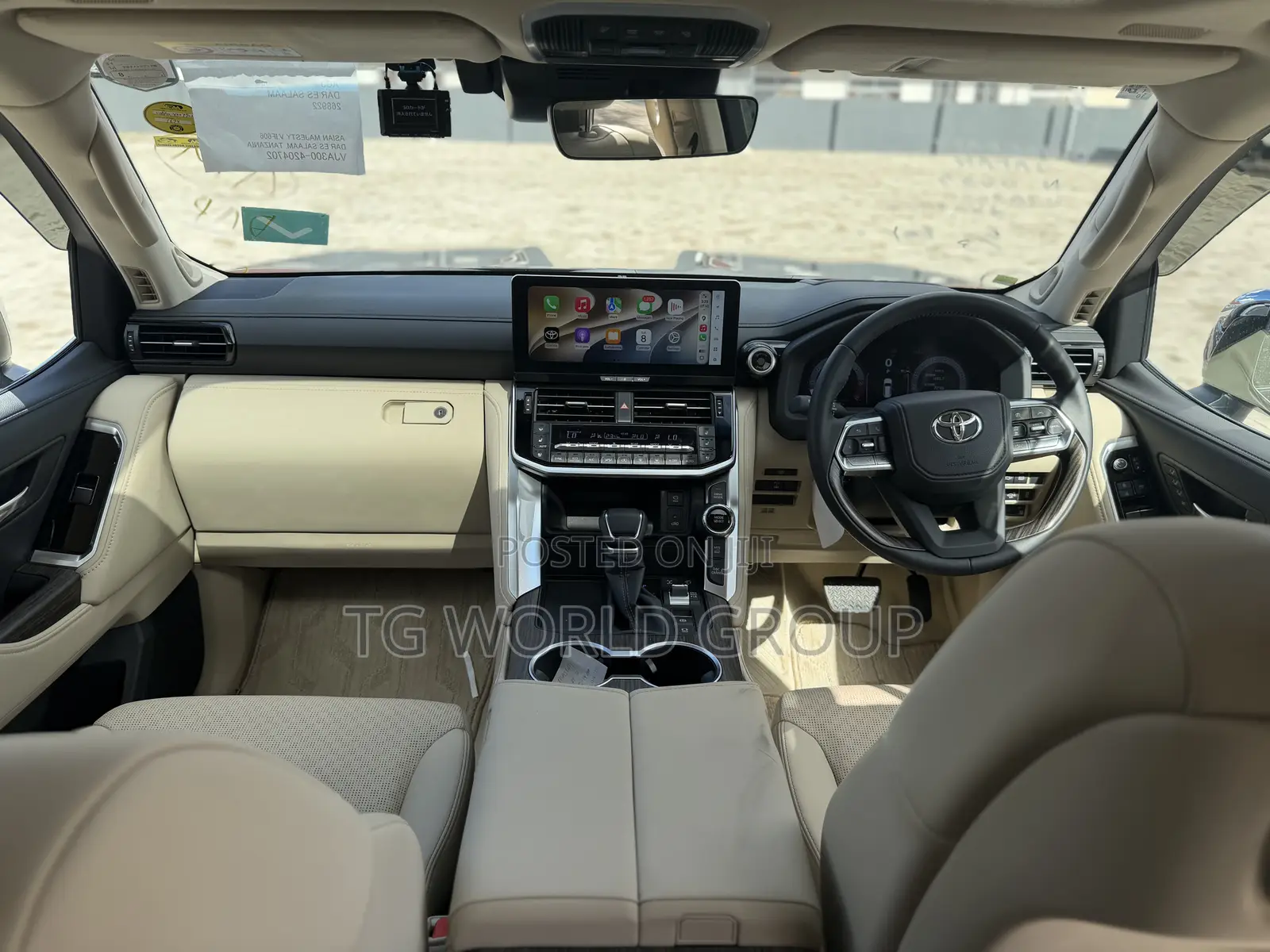 New Toyota Land Cruiser LC300 2025 Black
