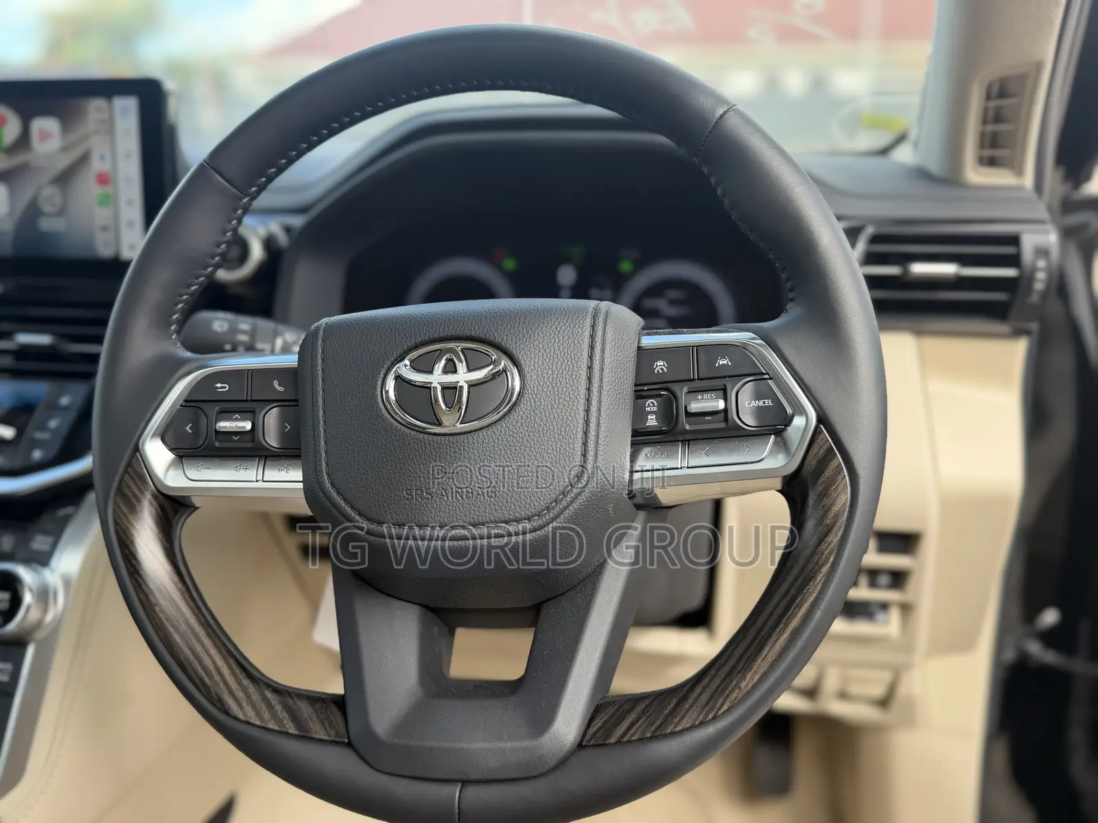 New Toyota Land Cruiser LC300 2025 Black