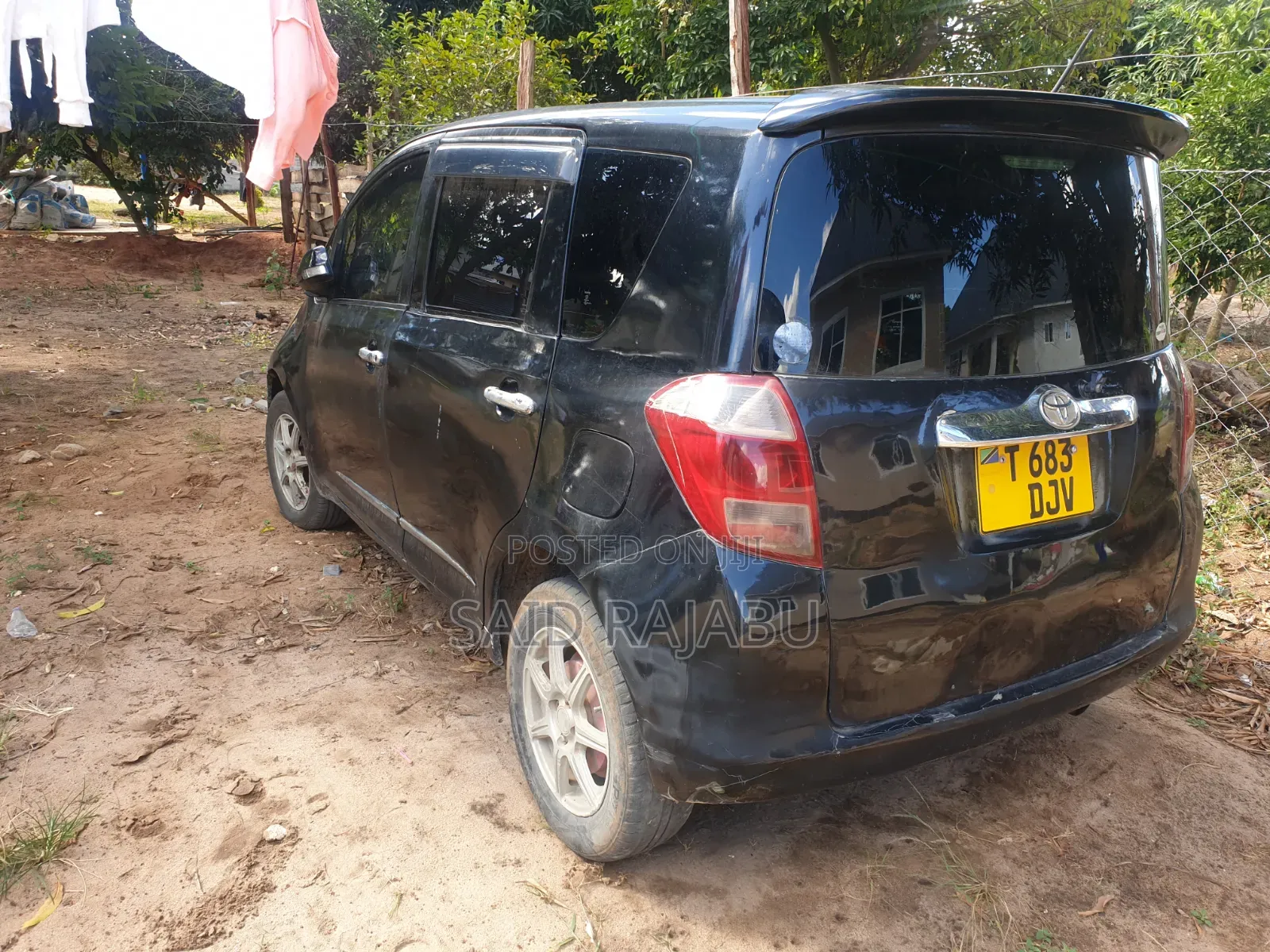 Toyota Ractis 2008 Black