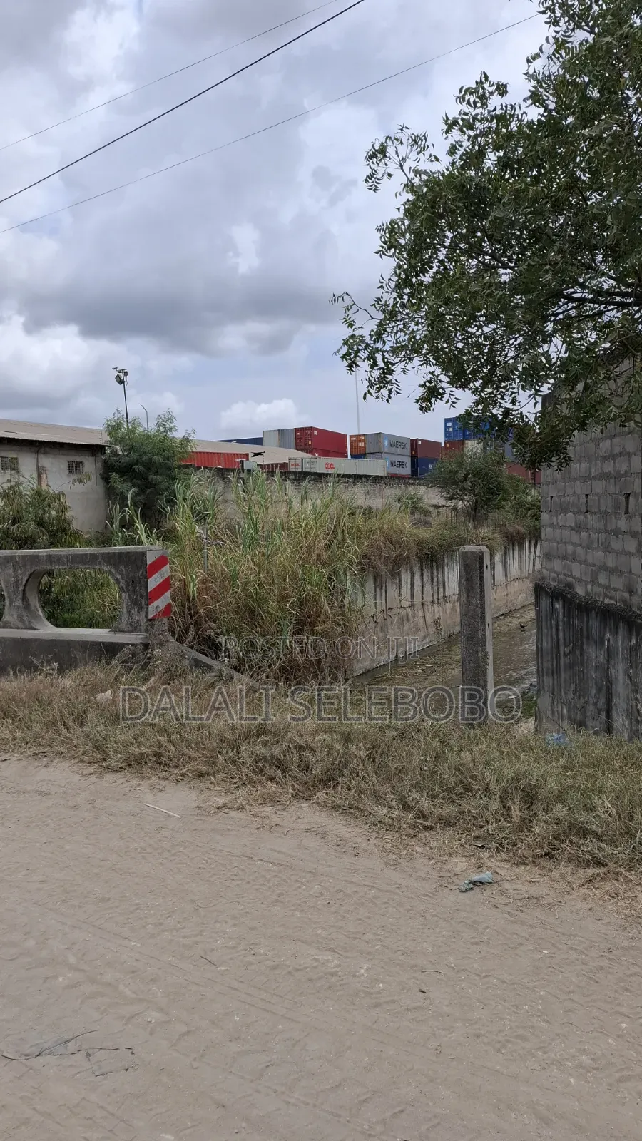Dry Port Yard Plot 2minutes 2main Road at Tabata