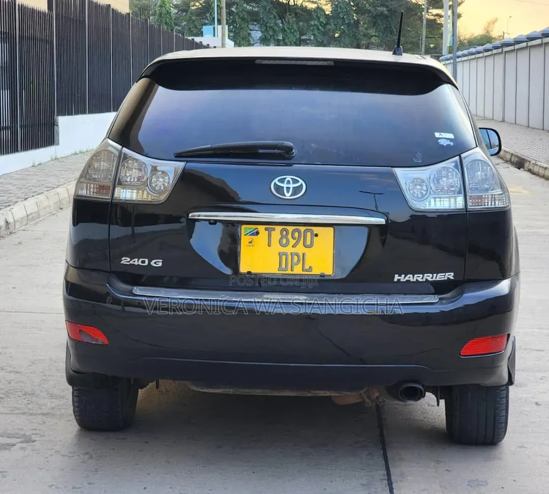 Toyota Harrier 2007 Black